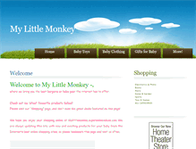 Tablet Screenshot of mylittlemonkey.superonlinevalues.com
