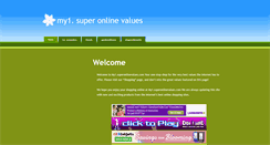 Desktop Screenshot of my1.superonlinevalues.com