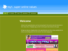 Tablet Screenshot of my1.superonlinevalues.com